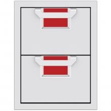 Aspire By Hestan 16-Inch Double Storage Drawers - Matador - AEDR16-RD image
