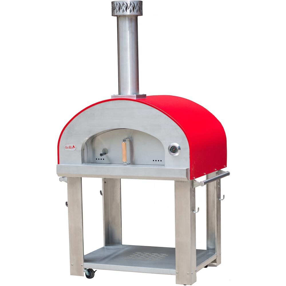 Bella Grande 36-Inch Pizza Oven On Cart - Front View thumbnail