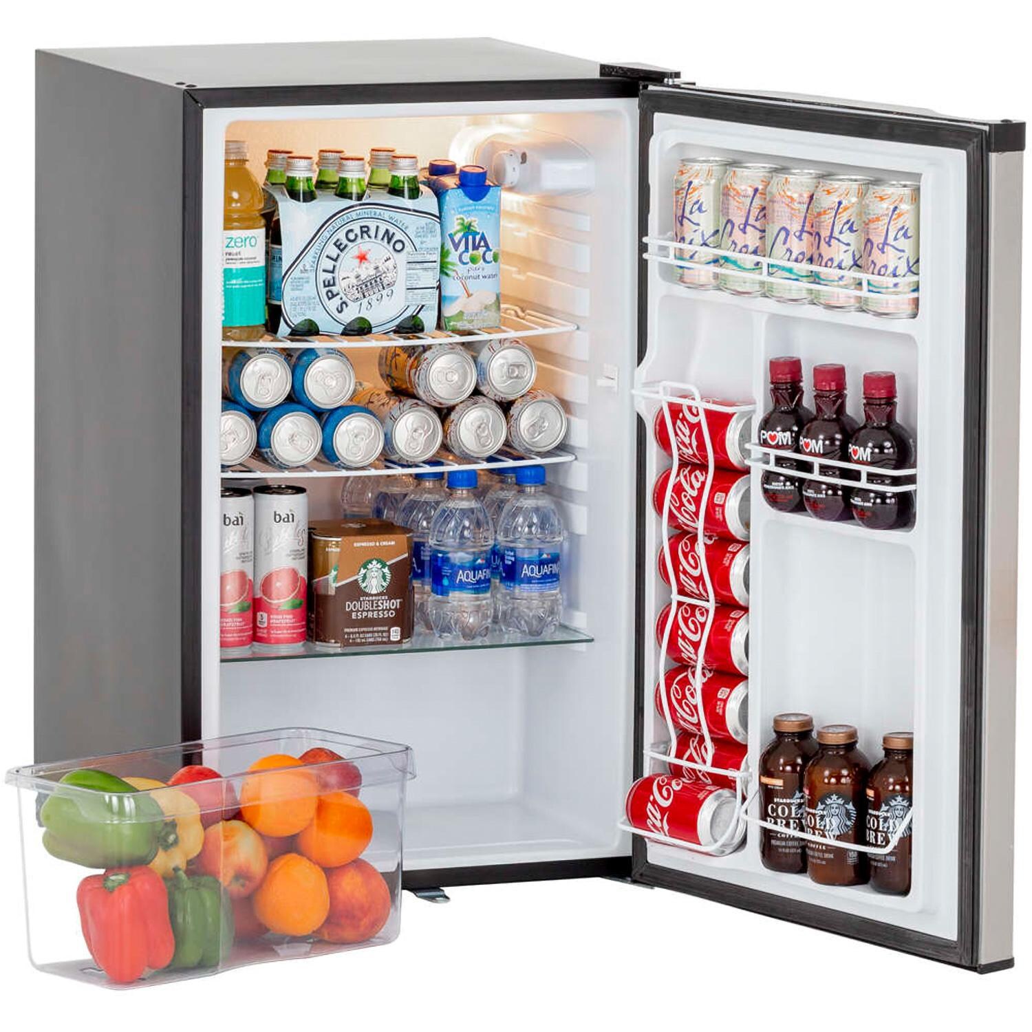 Summerset SSRFR-21S 20-Inch 4.5 Cu. Ft. Compact Refrigerator - Bottom Drawer Removed thumbnail