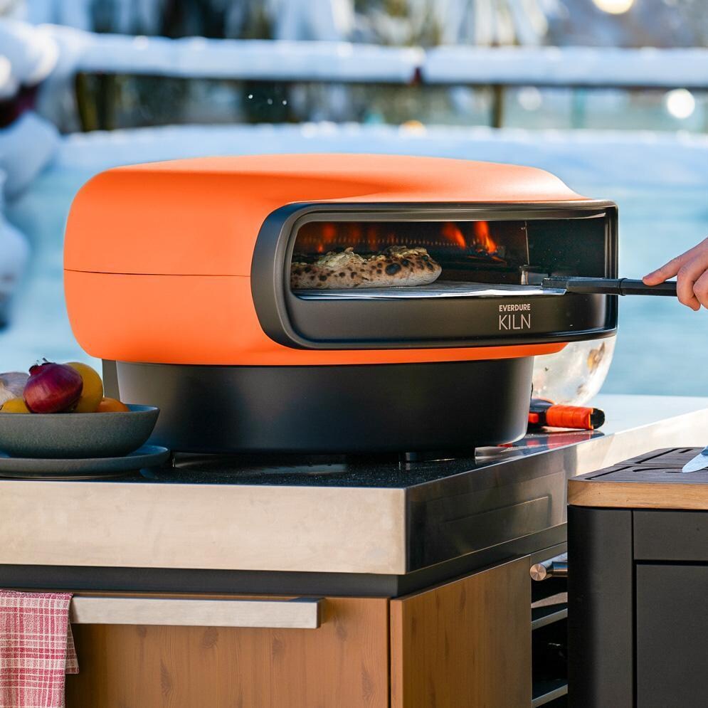 Everdure EKILN2TUS 2-Burner KILN Pizza Oven - Terracotta - Lifestyle thumbnail