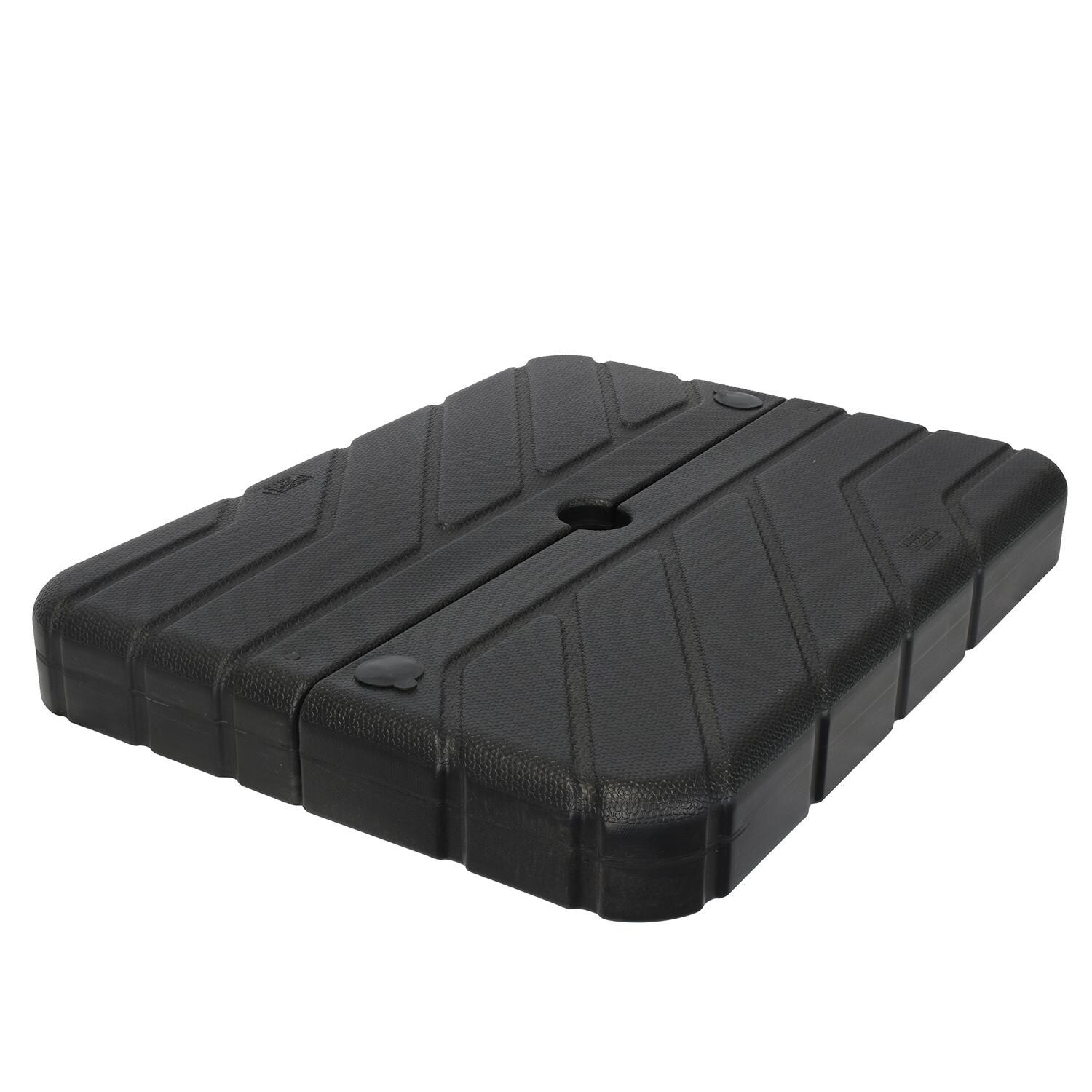 California Umbrella 102 Pound Fillable Resin Cantilever Patio Umbrella Base - Black thumbnail