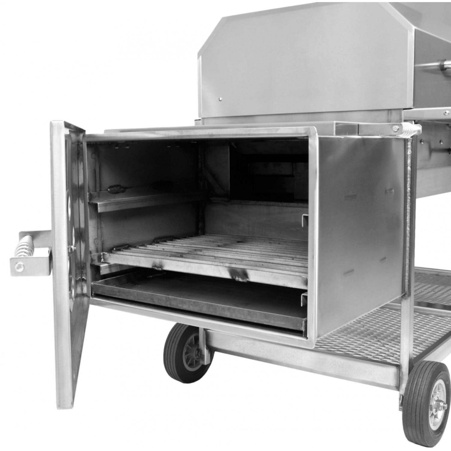 Texas BBQ 500S Upright Smoker Side Smoke Box thumbnail