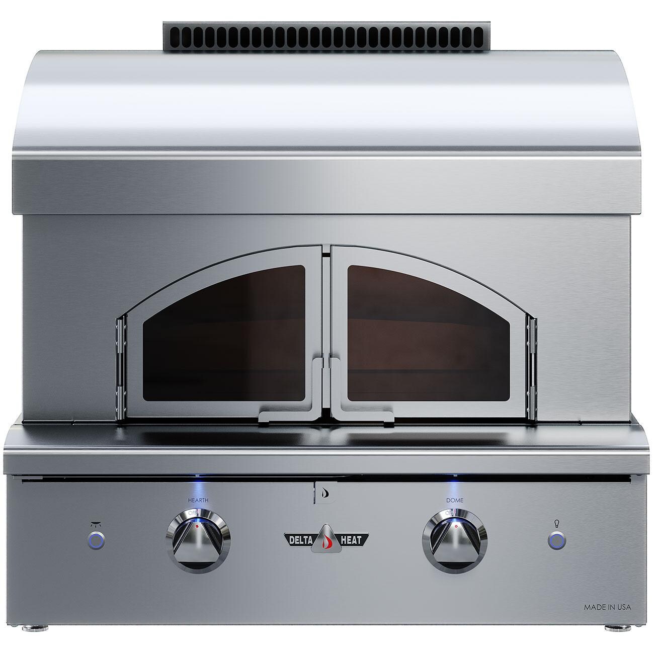 Delta Heat DHPO30F-L 30-inch Freestanding Pizza Oven Propane thumbnail