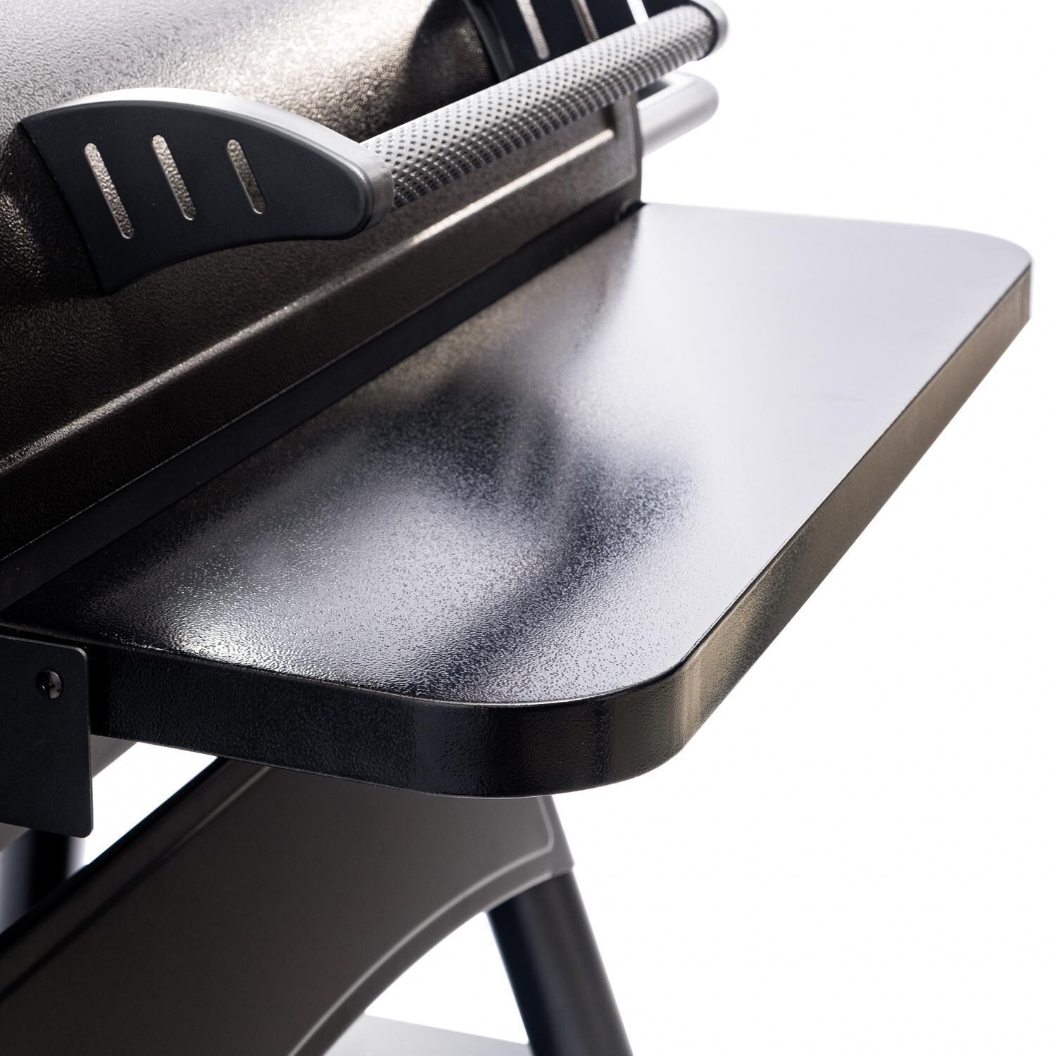 Victory BBQ-PG + BBQ-PG-CVR + BBQ-PLT20-HK + BBQ-PLT20-MQ + BBQ-PLT20-AP 35-Inch Wood Pellet Grill, Cover, & 20 Lb. Hardwood Pellets Ultimate Starter Pack - Folding Front Shelf - White Background thumbnail