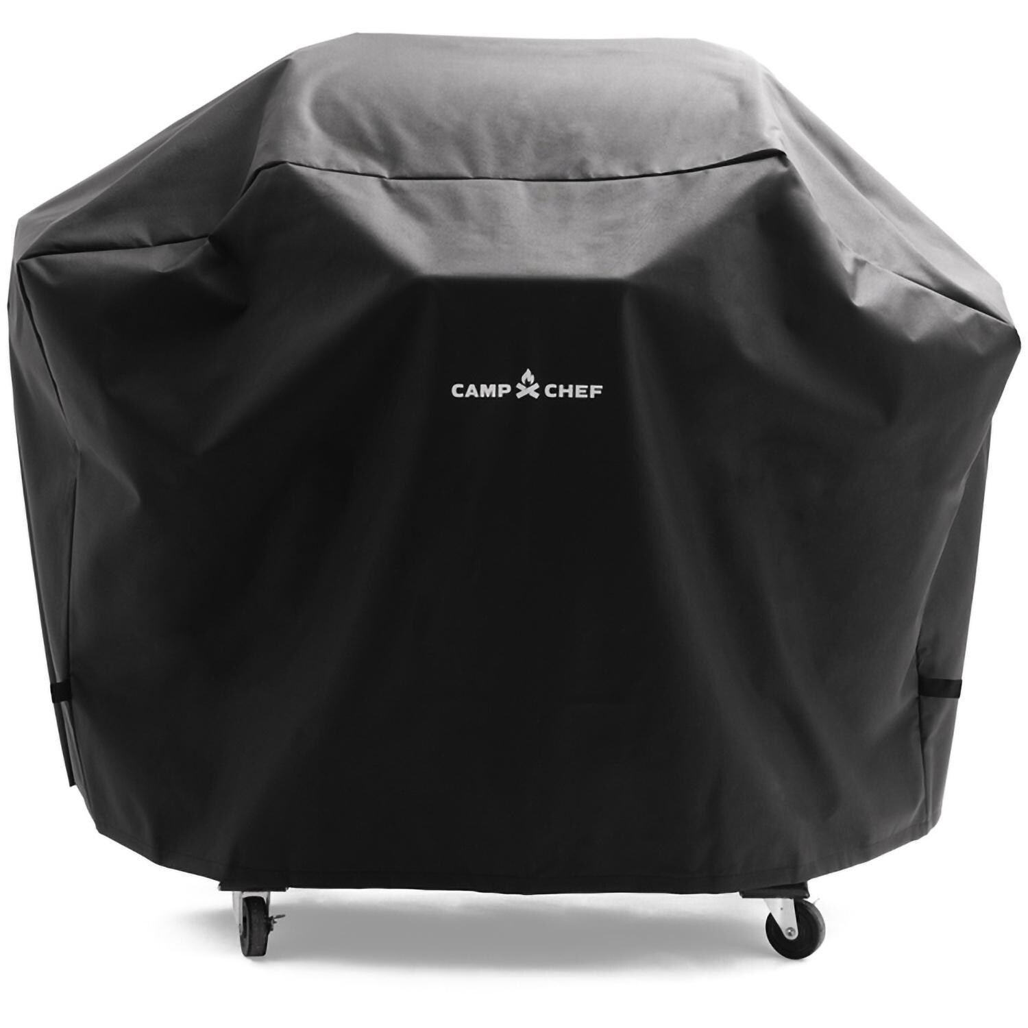 Camp Chef PC24WWSB Woodwind Pro 24 Grill Cover - Front View - White Background thumbnail