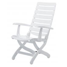 KETTLER Tiffany Resin 16 Position Patio Dining Arm Chair