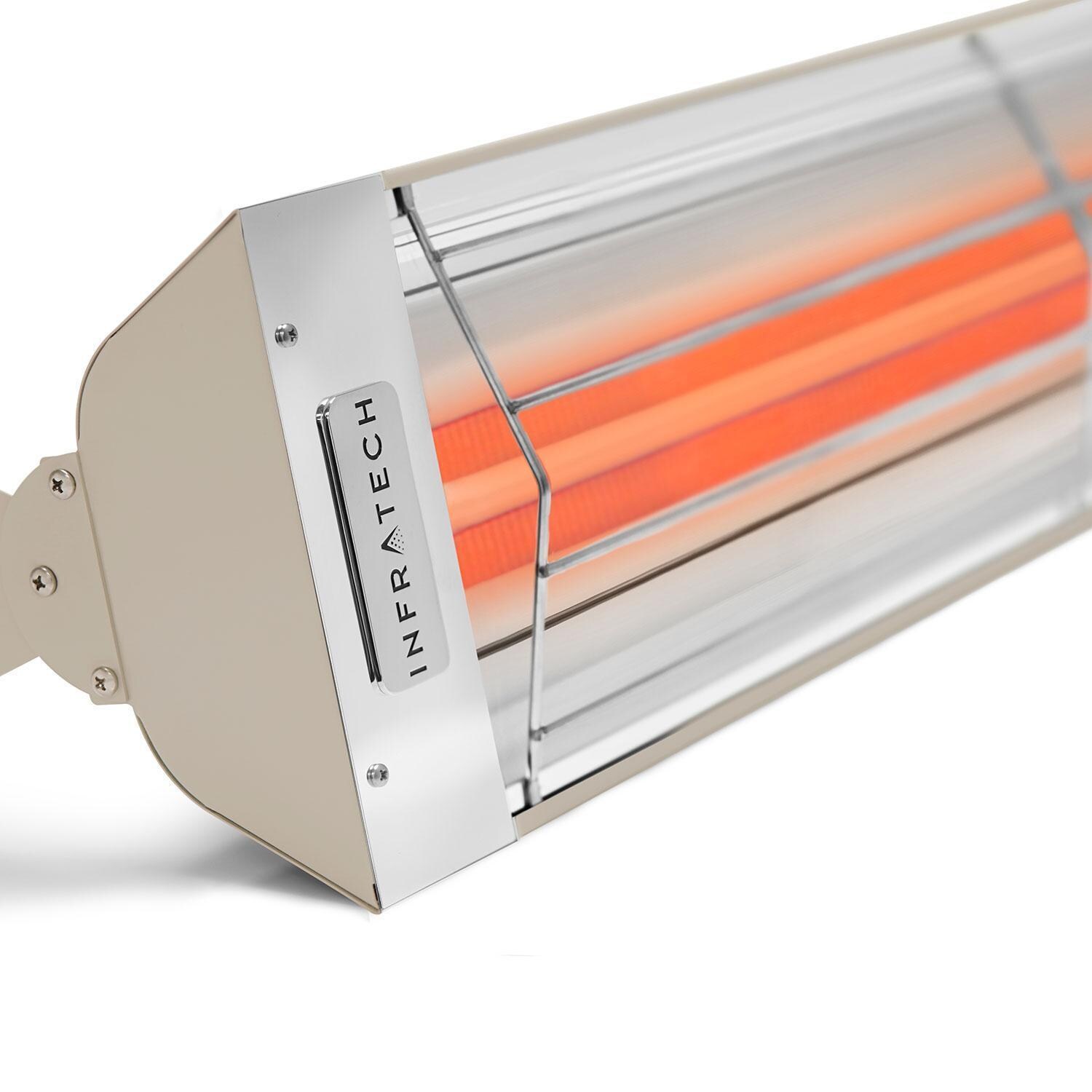 Infratech WD-Series 48 Inch 5200W Dual Element Electric Patio Heater - 240V - Beige - WD5224BE