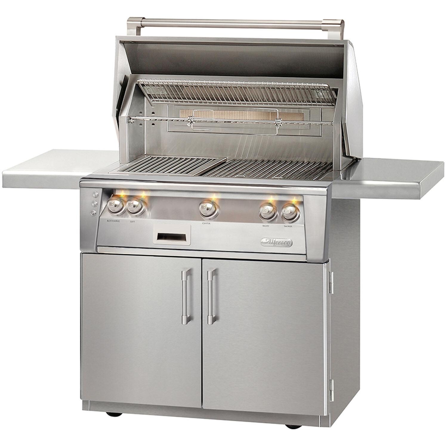 Alfresco Gas Grills ALXE 36-Inch On Cart Sear Zone LP Grill thumbnail