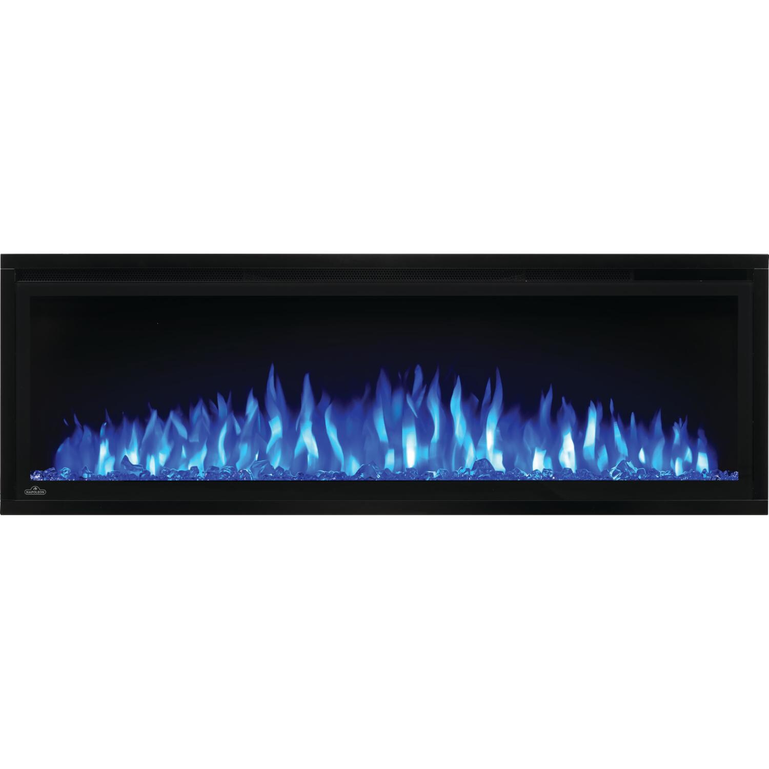 Napoleon NEFL50CFH Entice Series 50-Inch Wall Mount Electric Fireplace - Blue Flames thumbnail