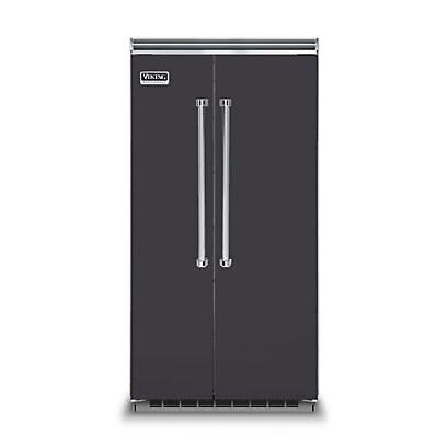 Viking Professional 5 Series 42-Inch 25.32 Cu. Ft. Built-In Side-By-Side Refrigerator/Freezer - Graphite Gray - VCSB5423GG