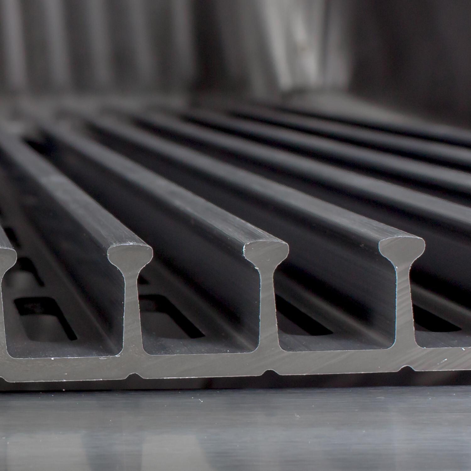 ProFire Professional Deluxe Series 27-Inch Gas Grill - SearMagic Grid Ribbed Side thumbnail