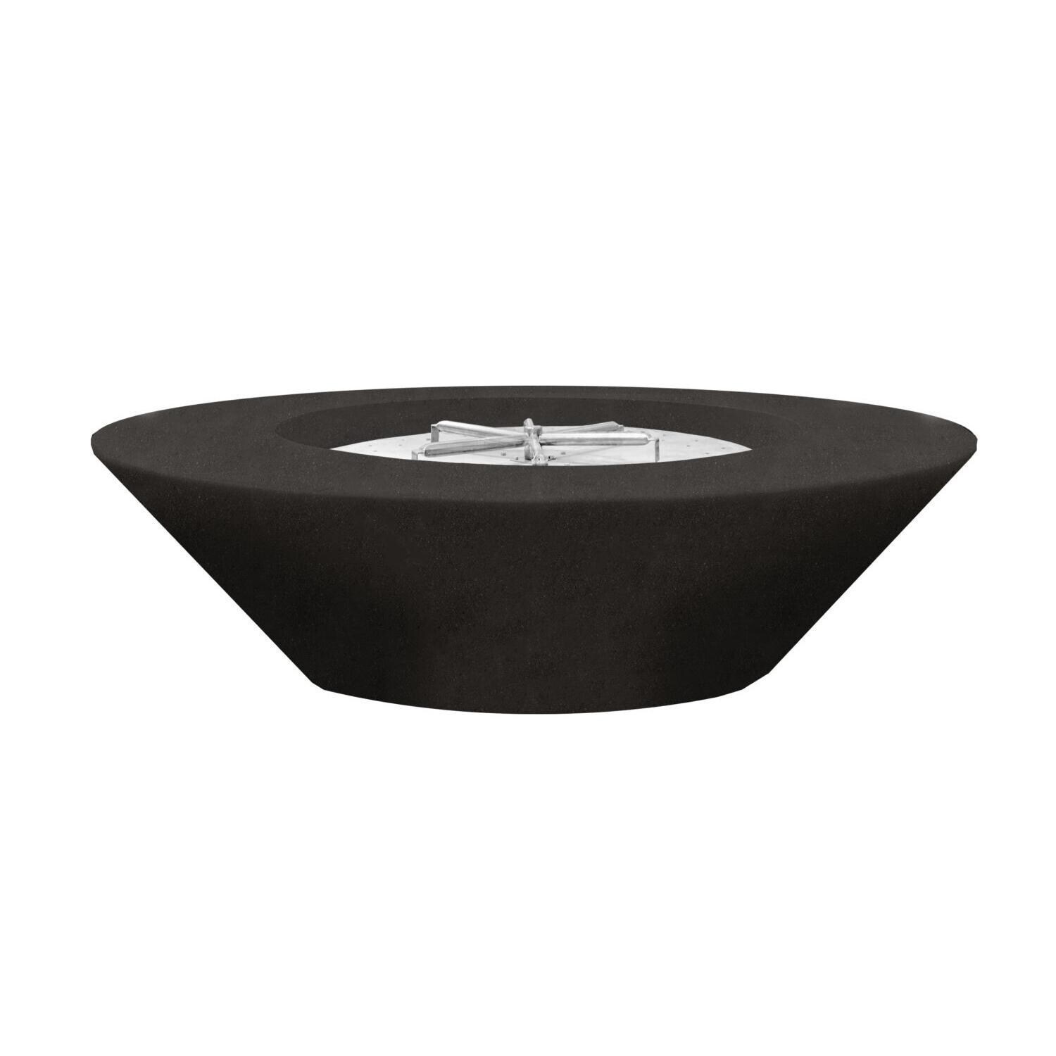 Prism Hardscapes SCPH-458-2NG Embarcadero 60 60-in Natural Gas Round Fire Bowl - Ebony thumbnail