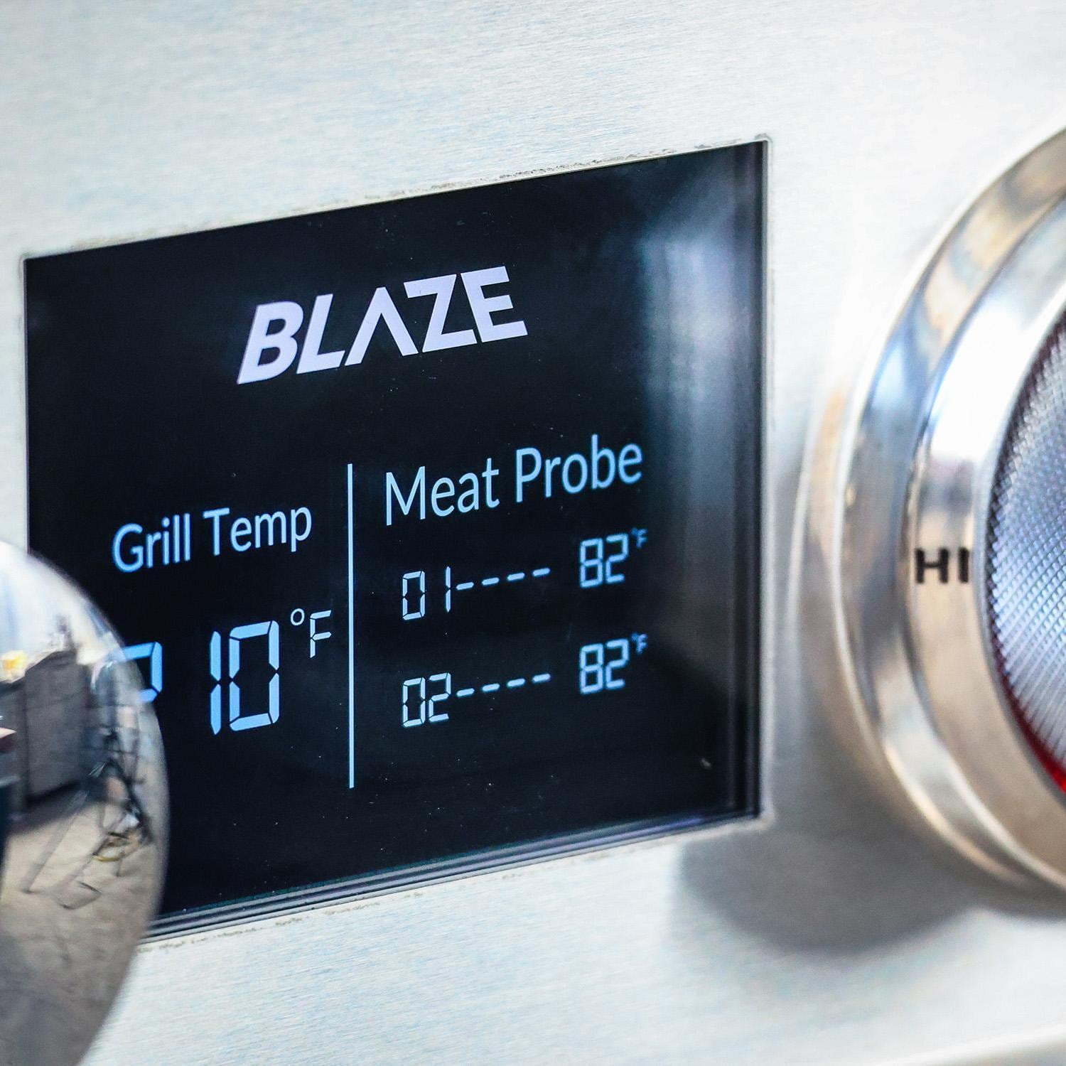 Blaze BLZ-5LTEPRO-NG Natural Gas Grill - Digital Temp Display - Detail thumbnail