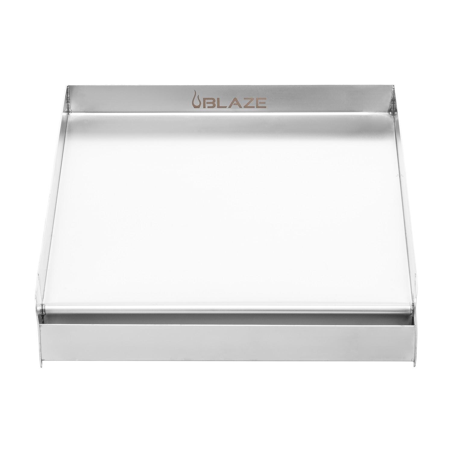Blaze BLZ-14-SSGP-2 14-Inch Griddle Plate - Top View - White Background thumbnail