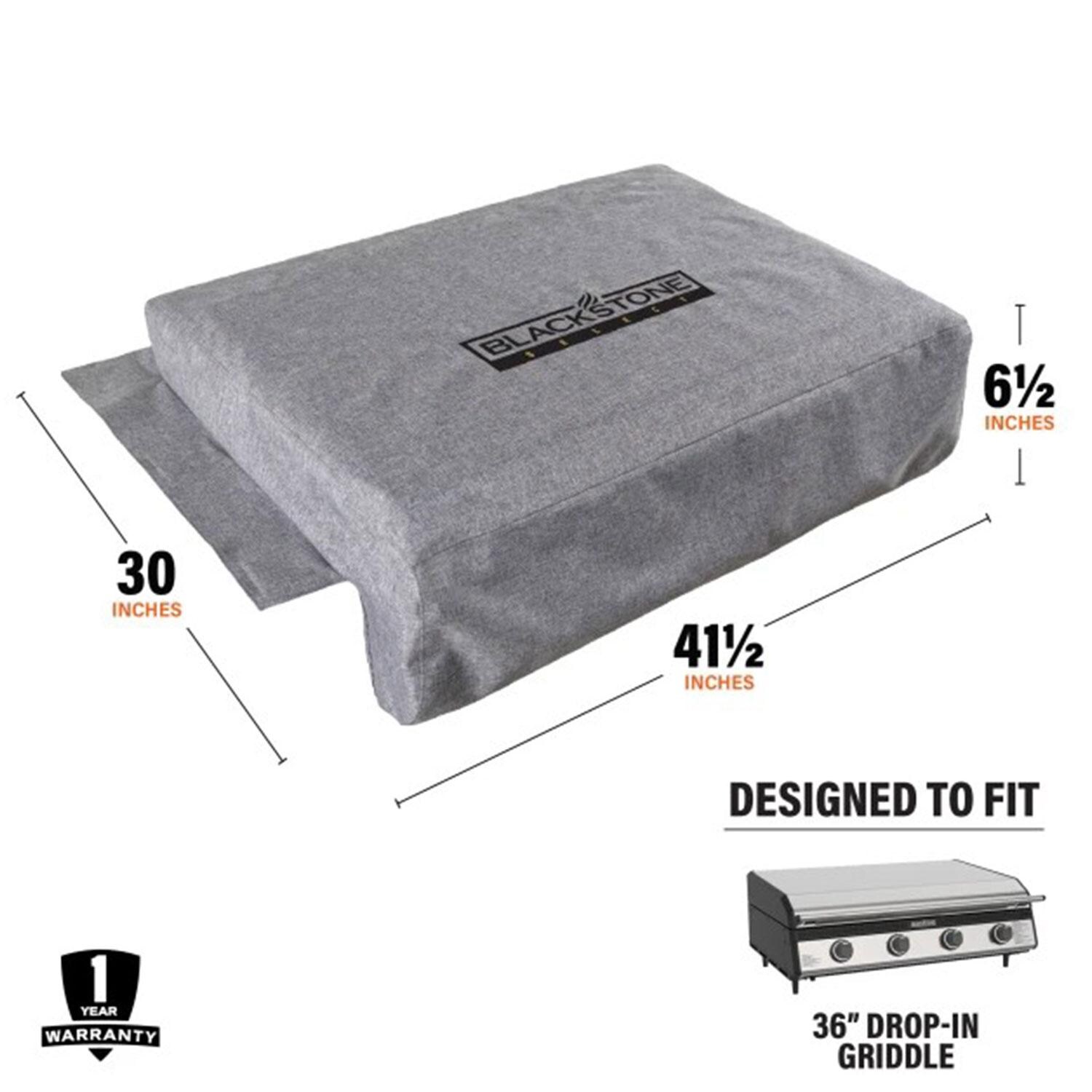 Blackstone 5958 Cover for 36 Inch Built-in Griddle - Dimensions - Diagram thumbnail