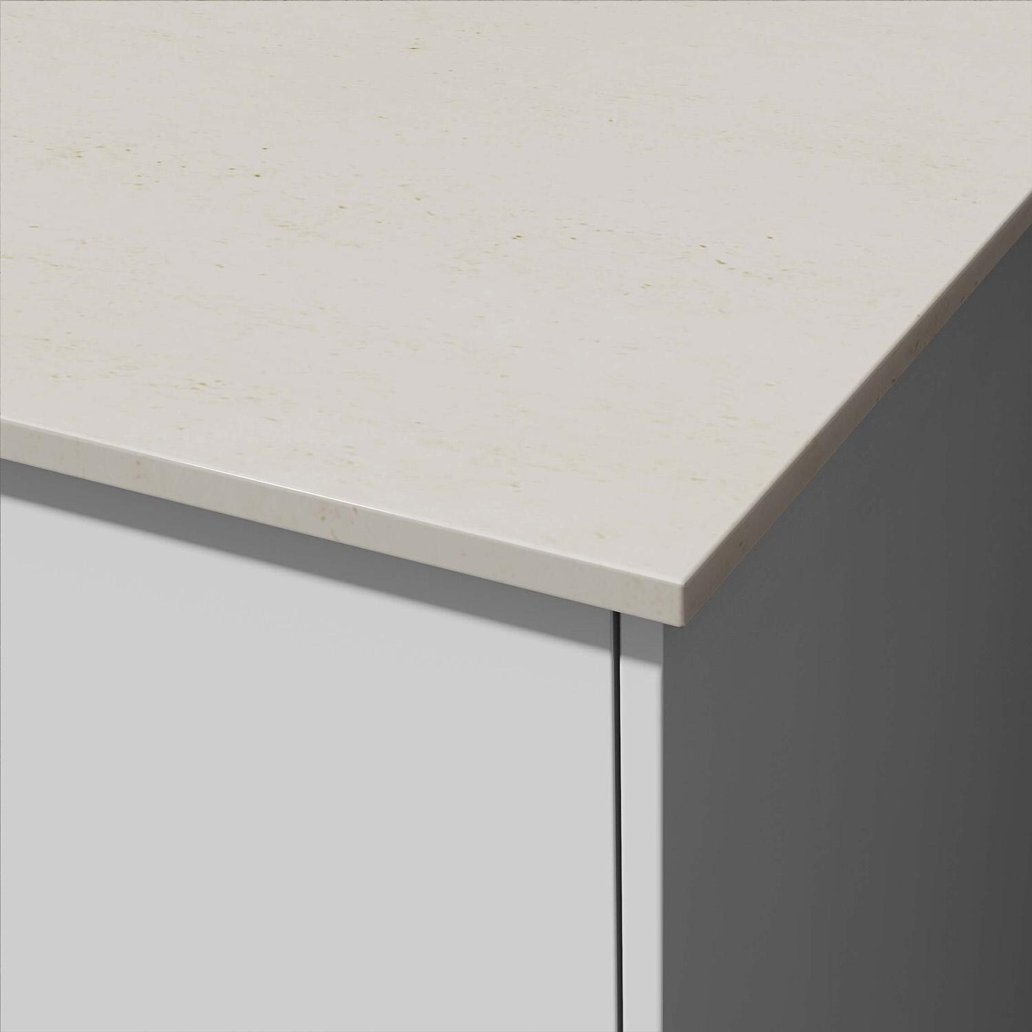 Urban Bonfire Danae Countertop & Chantilly Finish Closeup thumbnail