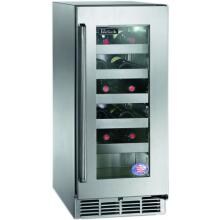 Perlick Signature Series 20 Bottle Right Hinge Built-In Wine Reserve - Stainless Steel - HP15WS-3-3R image