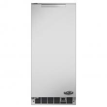 DCS 35 Lb. 15-Inch Left Hinge Outdoor Rated Ice Maker - RF15IL1 image