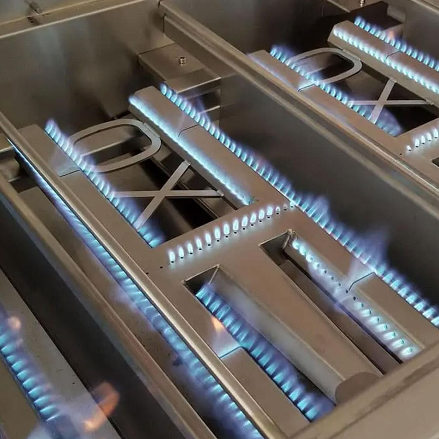 XO Appliance XOGIRBURNER Infrared Temperature Burner for XO Grills Only - Cover Removed - On - Detail thumbnail