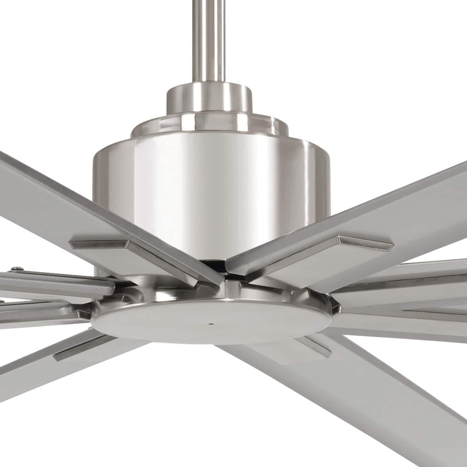 ハニーフラット Minka-Aire Xtreme H2O 65-Inch 8-Blade Ceiling Fan in Brushed