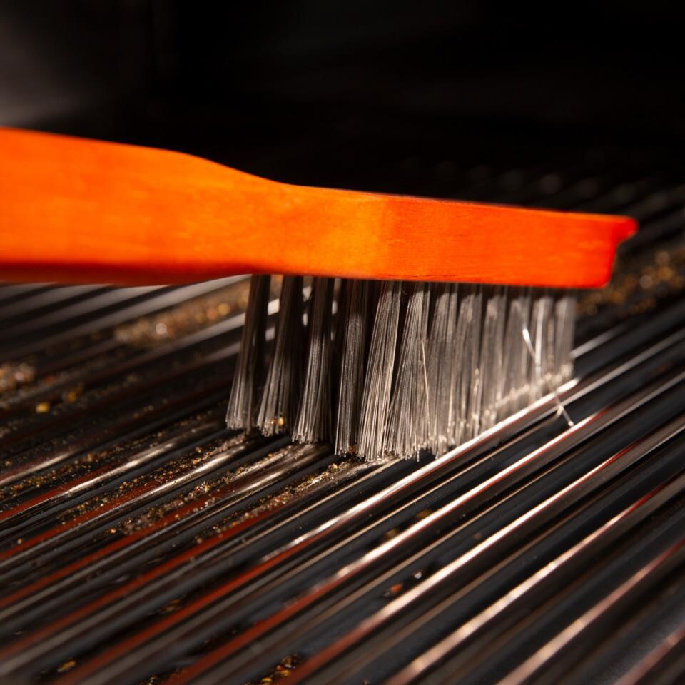 GrillPro 18-in Heavy Duty Brush w/ Long Bristles - 75229 - In Use - Lifestyle thumbnail