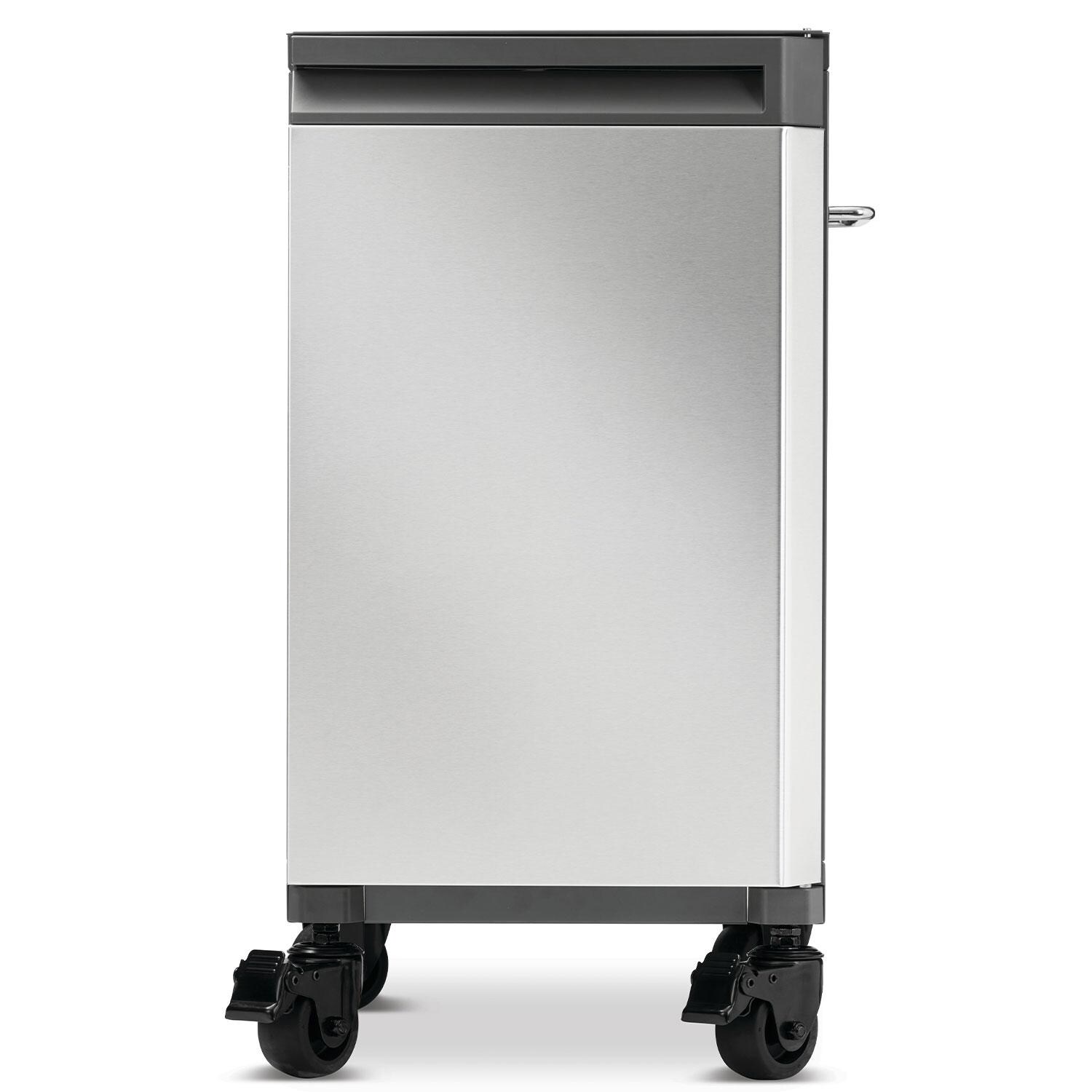 Napoleon 68003 Prestige 2 Pc Grill Storage Carts - White Background thumbnail