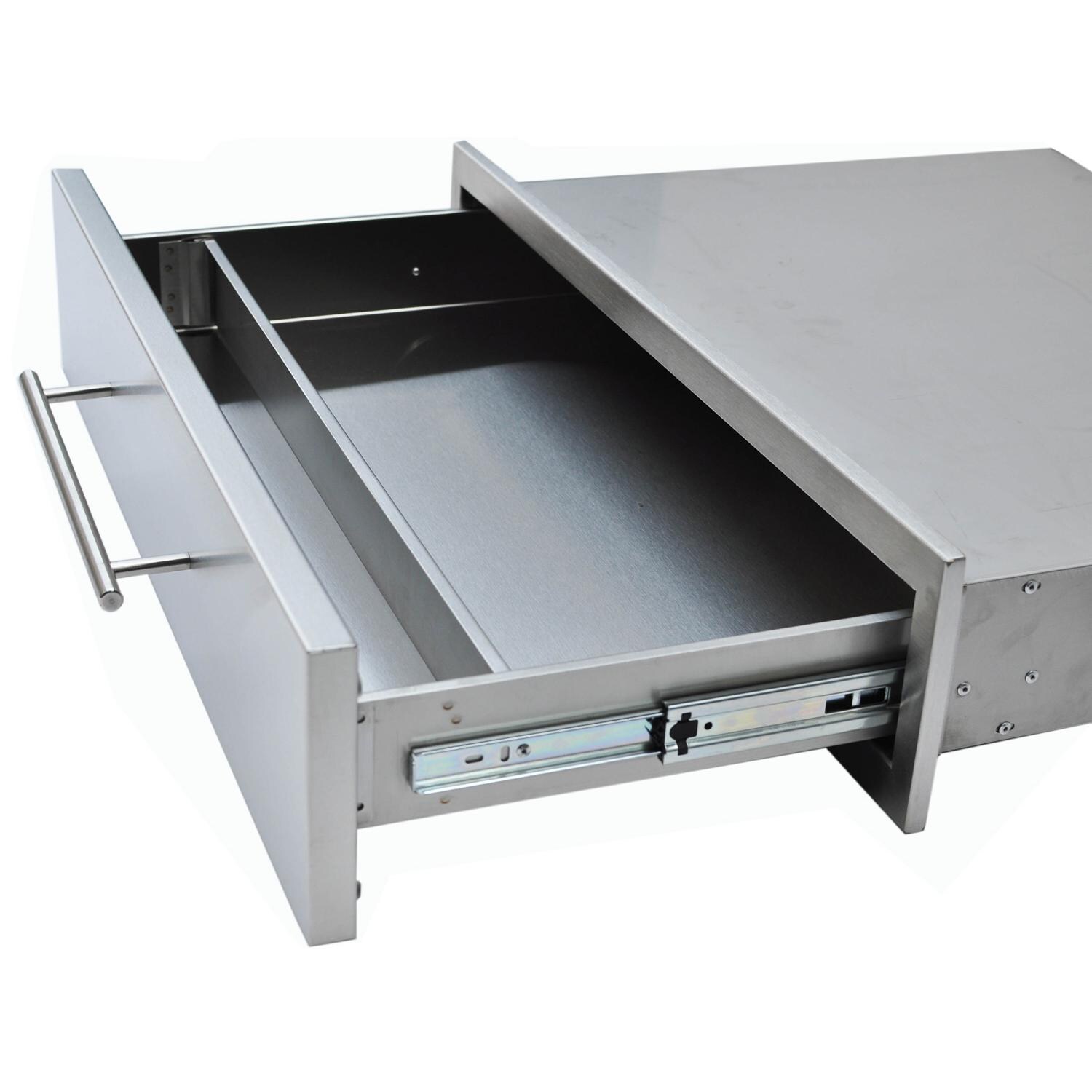 Sunstone Designer Series Raised 30 X 6-1/2-Inch Single Access Drawer - Interior View thumbnail