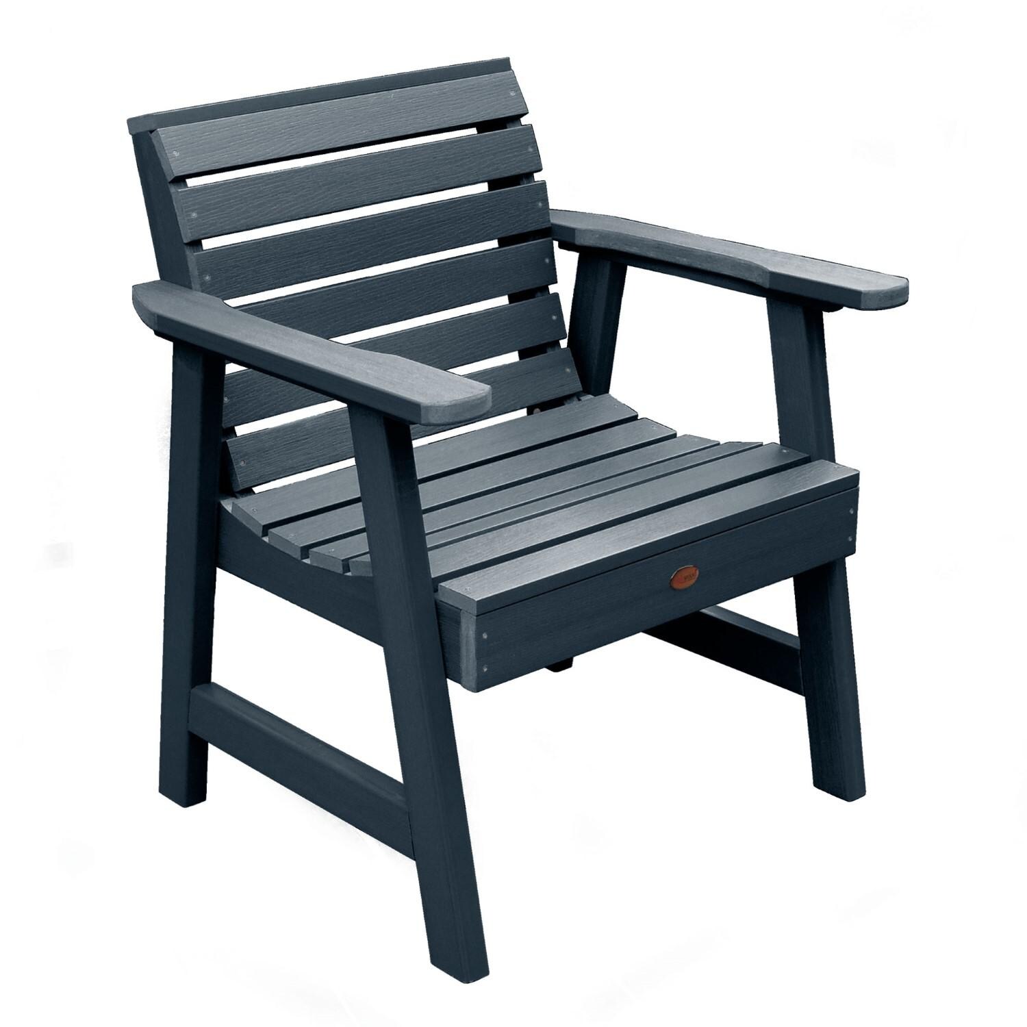 Lakeview Elm Pointe Garden Chair - Federal Blue - On White thumbnail
