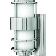 Hinkley Lighting Saturn One Light 12-Inch Outdoor Wall Light - Stainless Steel - 1900SS image