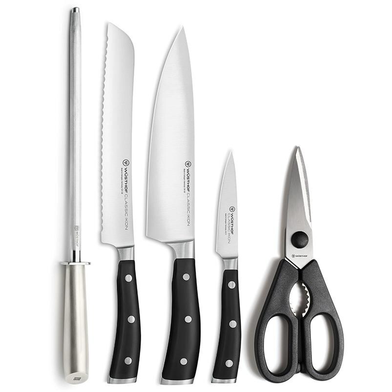 Wusthof 1090370604 - 6-Piece Classic Starter Block Set - Tools thumbnail