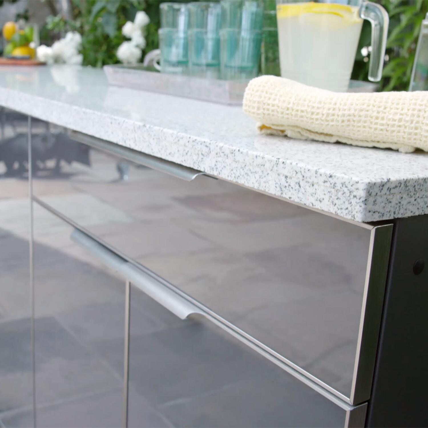 NewAge Outdoor Kitchen Bar Center - Lifestyle View thumbnail