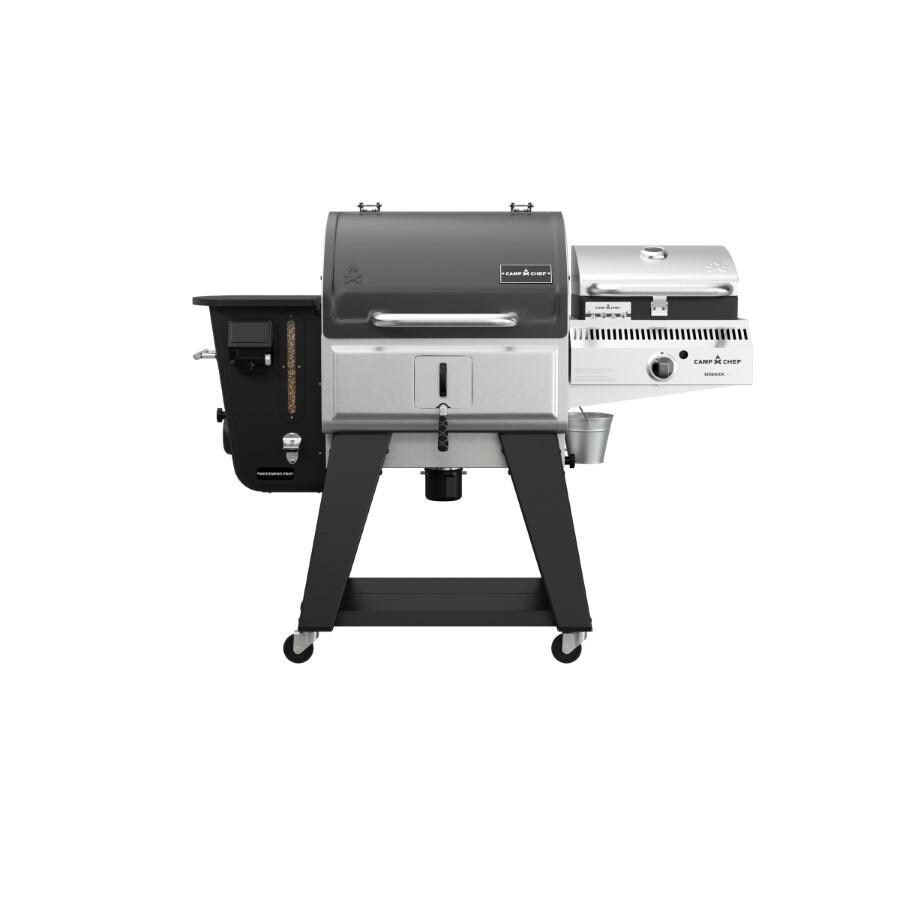 Camp Chef PG24WWSB0 + PG14BB Woodwind Pro 24-in Pellet Grill w/ Propane Sidekick Sear Box thumbnail