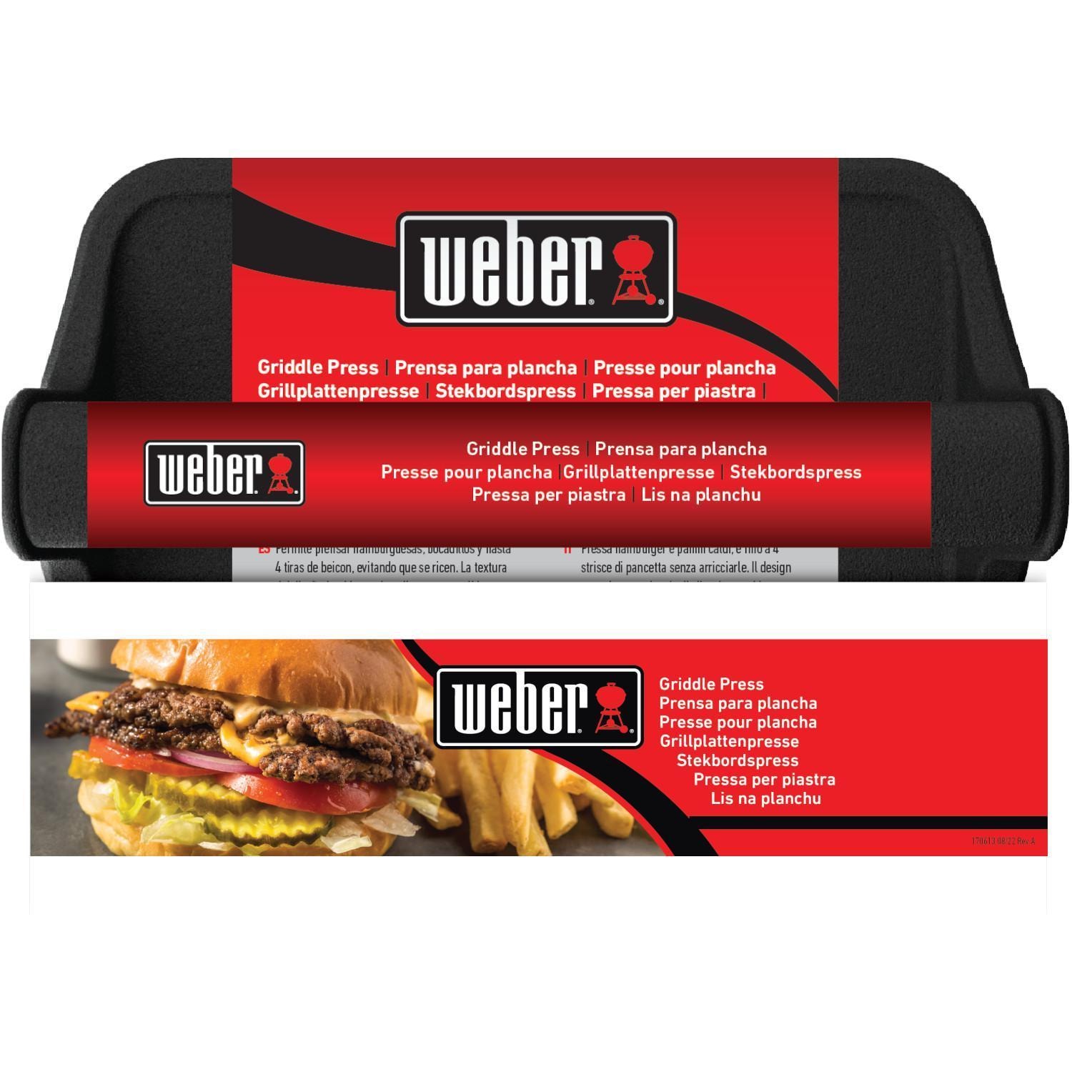 Weber 6785 Cast Iron Griddle Press - Packaging thumbnail