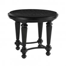 Kingstown Sedona 27 Round Cast Aluminum Patio End Table By Tommy Bahama image
