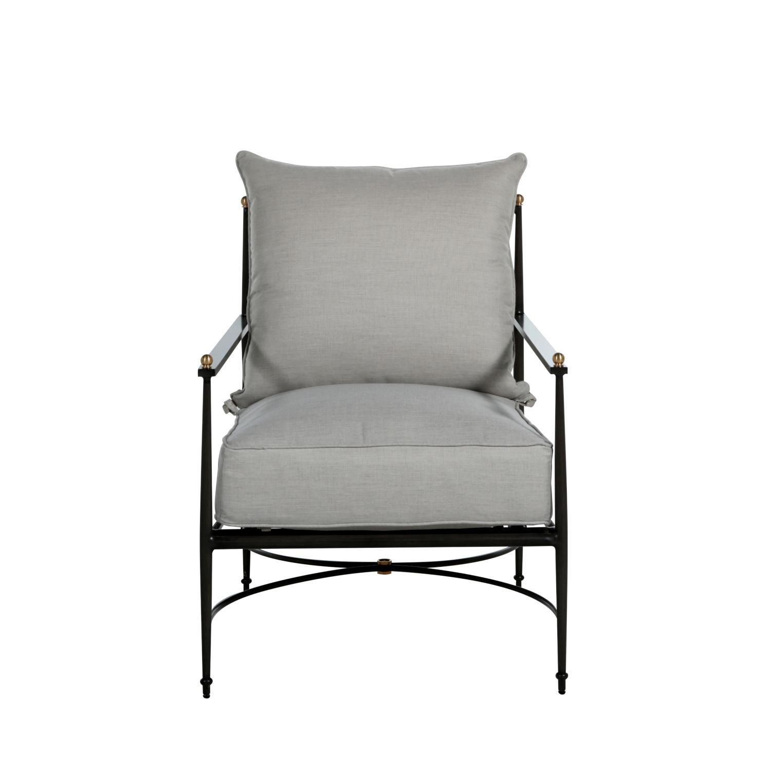 Summer Classics 366531+C605P6101W6101 Roma Aluminum Lounge - Front View thumbnail