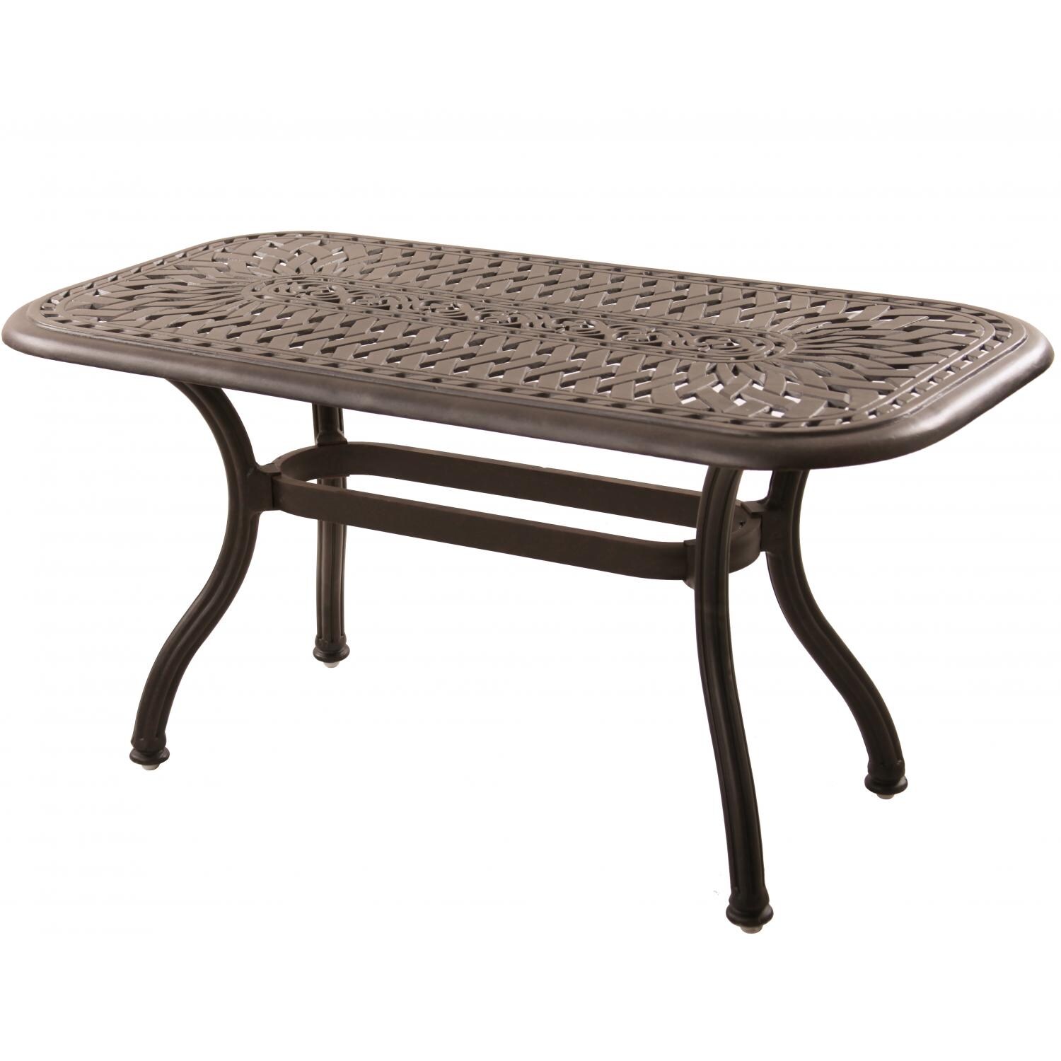 Darlee Series 60 Cast Aluminum Coffee Table thumbnail