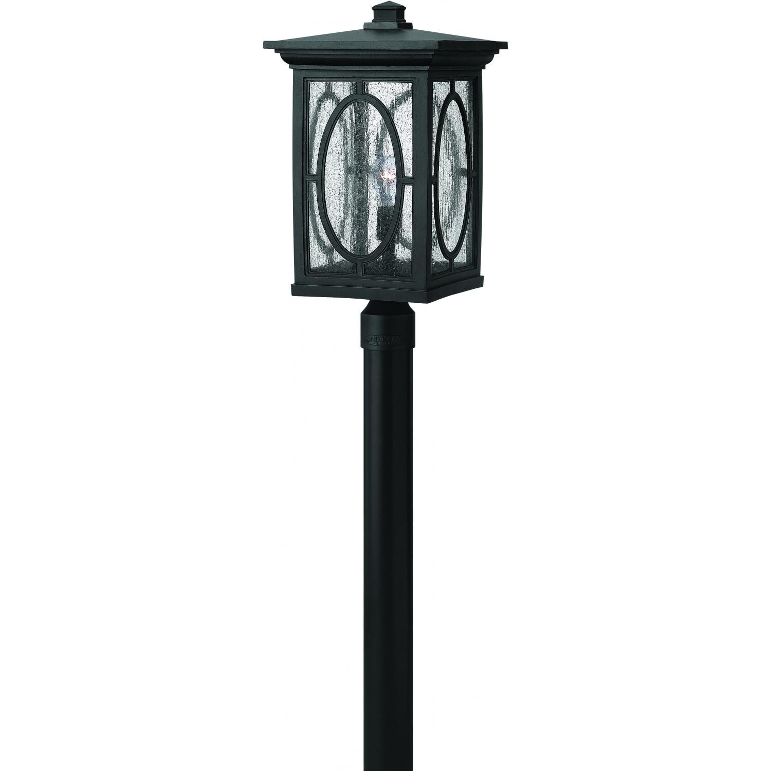 Hinkley Lighting Randolph One Light 21-Inch Outdoor Post Light - Black - 1499BK