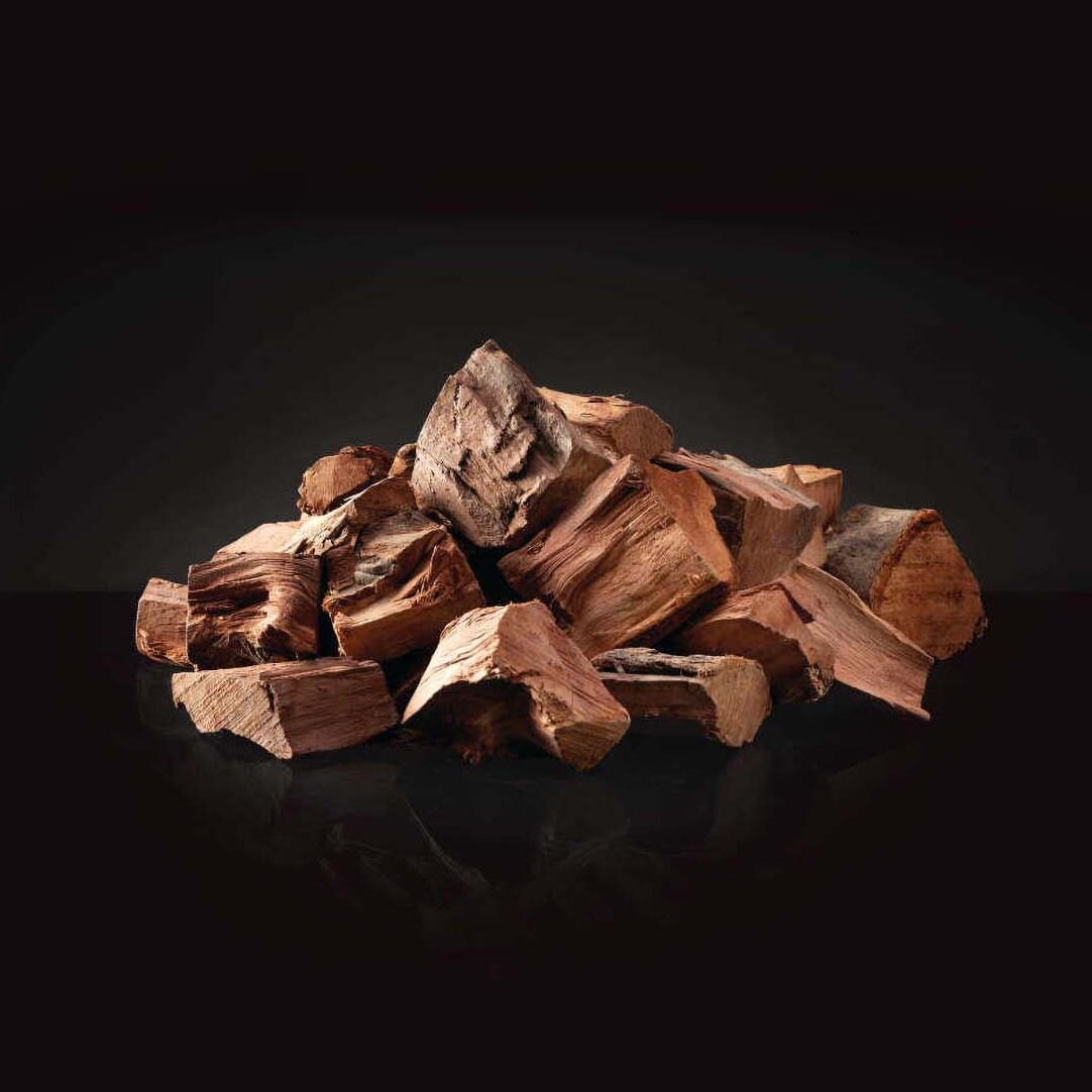 Napoleon  67028 Apple Wood Chunks - Spread Out - White Background thumbnail