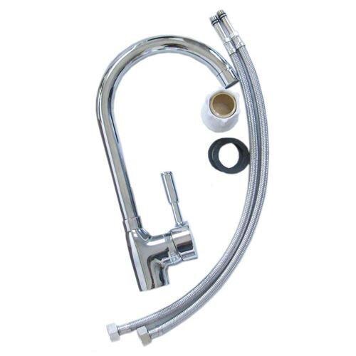 Sunstone Single Handle Outdoor Rated Hot/Cold Kitchen Faucet - Chrome - P-FHC