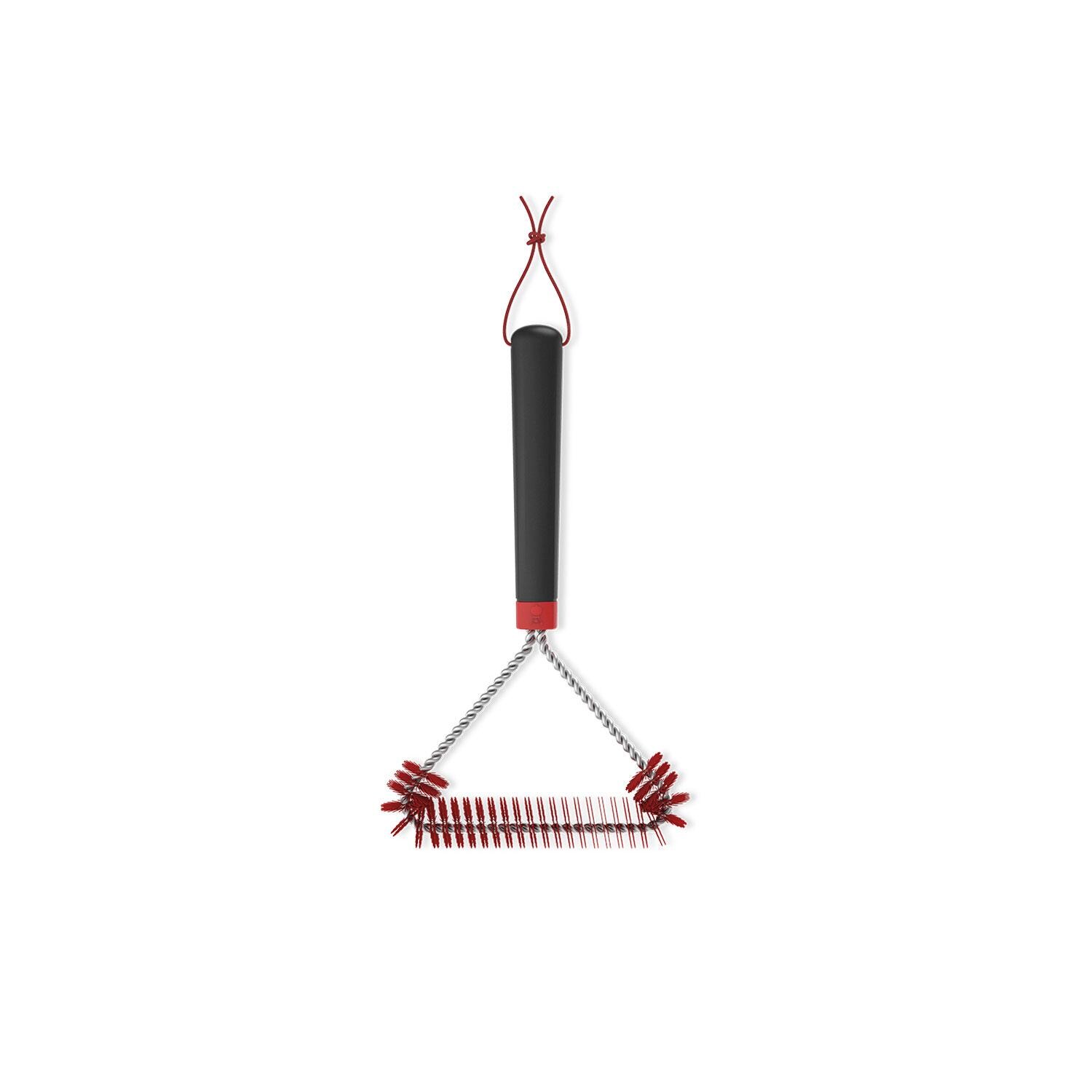 Weber 3400713 12-in Cold Clean Grill Brush - Front View - White Background thumbnail