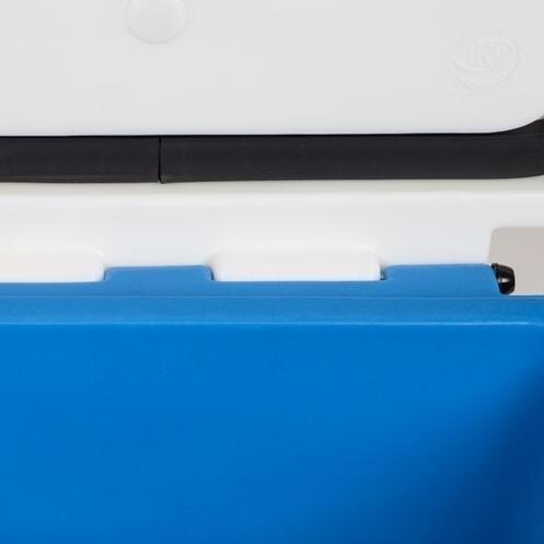 Grizzly Coolers IRP-9070-ODGREEN 75 Quart Ice Chest - Front Hinge (Shown With Blue Cooler) thumbnail