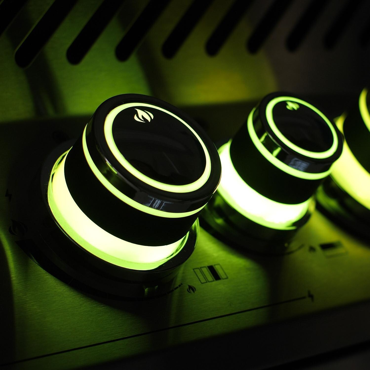 Napoleon BIPRO825RBINSS-3 Prestige PRO 825 Built-in Natural Gas Grill with Infrared Rear Burner and Infrared Sear Burners (2019) - RGB Spectrum Night Light Knobs Custom Color And Brightness Settings thumbnail