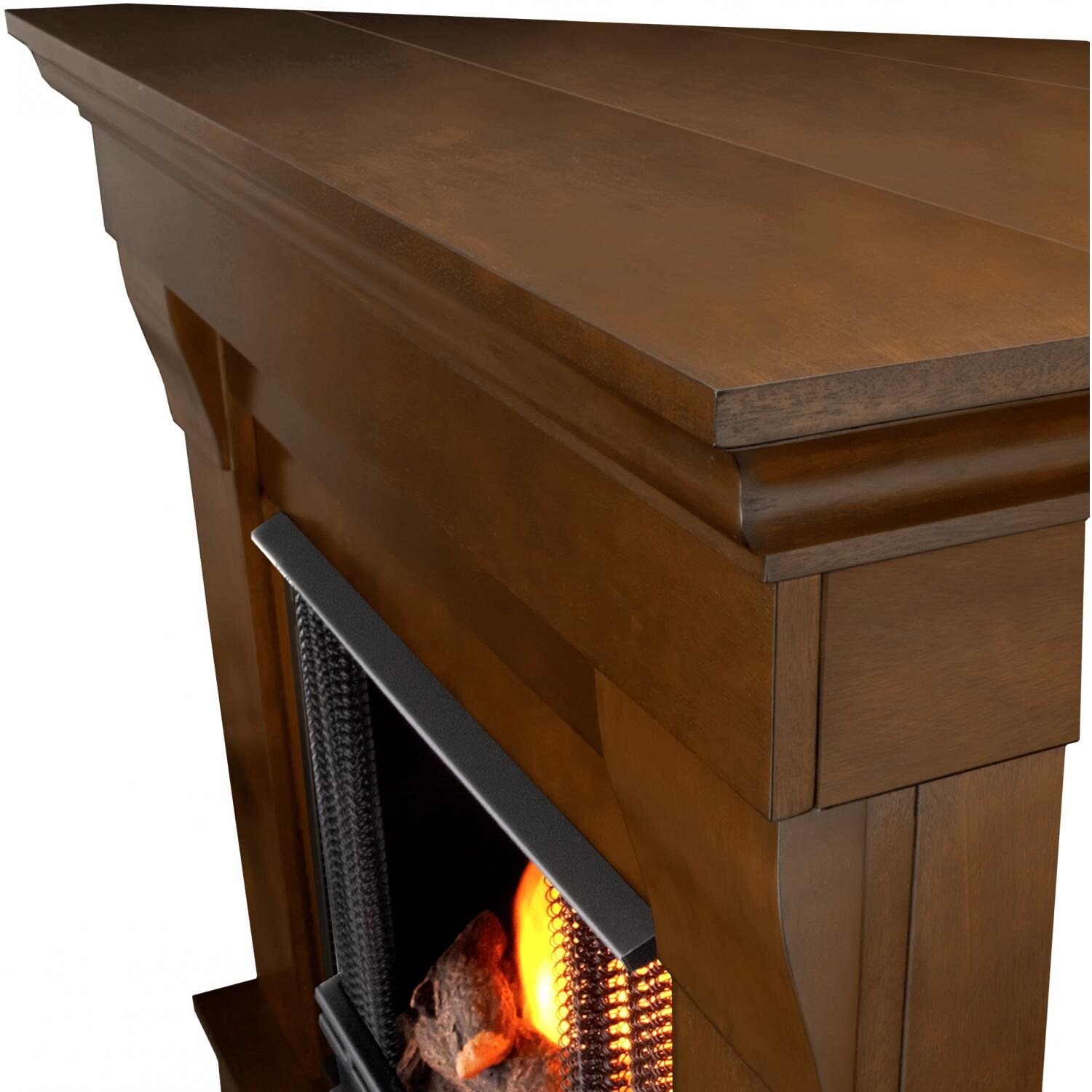 Real Flame Chateau 40-Inch Corner Gel Fireplace - Wood Detailing thumbnail