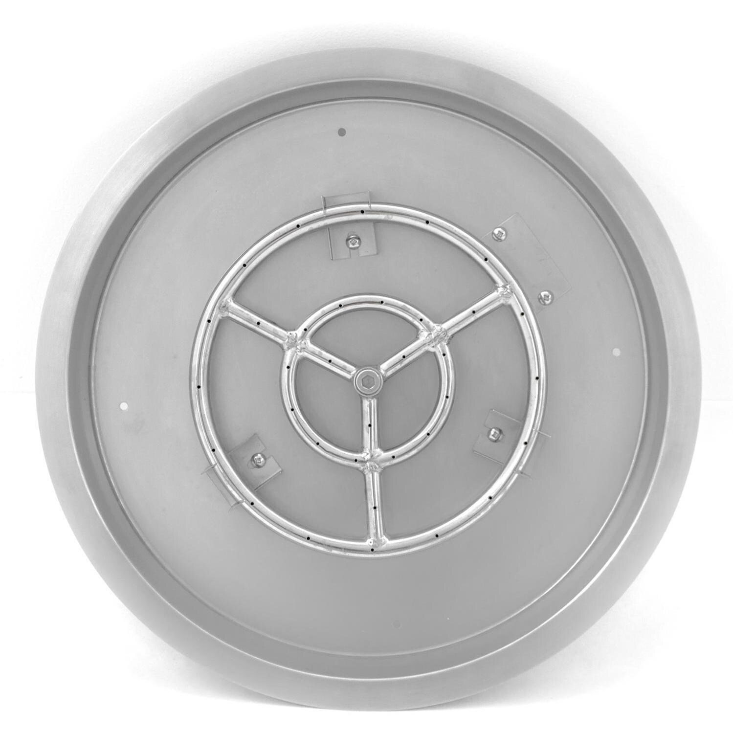  BBQGuys Signature Series Round Drop-In Pan W/ Ring Burner - Top View thumbnail