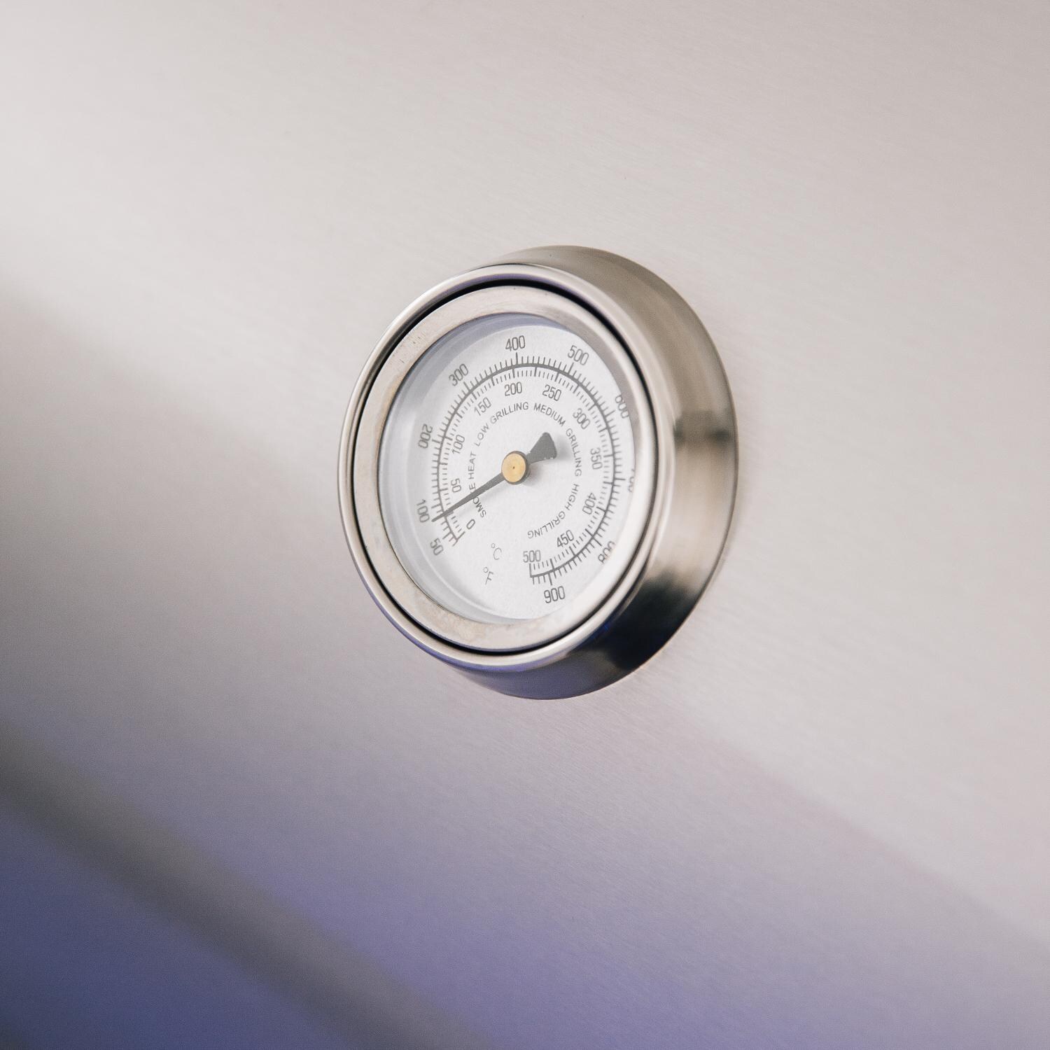 Summerset Alturi ALT36R-NG 36-Inch 3-Burner Natural Gas Grill With Red Brass Burners & Rotisserie - Temperature Gauge thumbnail