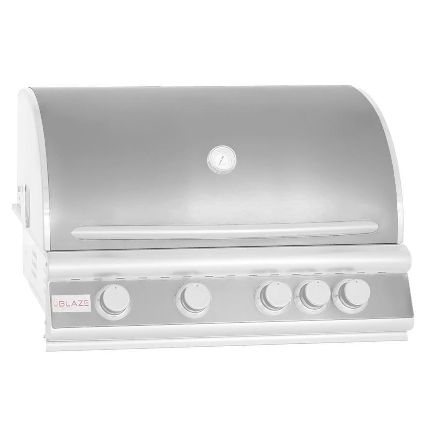 Blaze 4 Burner Traditional Grill Skin & Control Panel Cover - Stainless Steel - BLZ-4BSK-SS image
