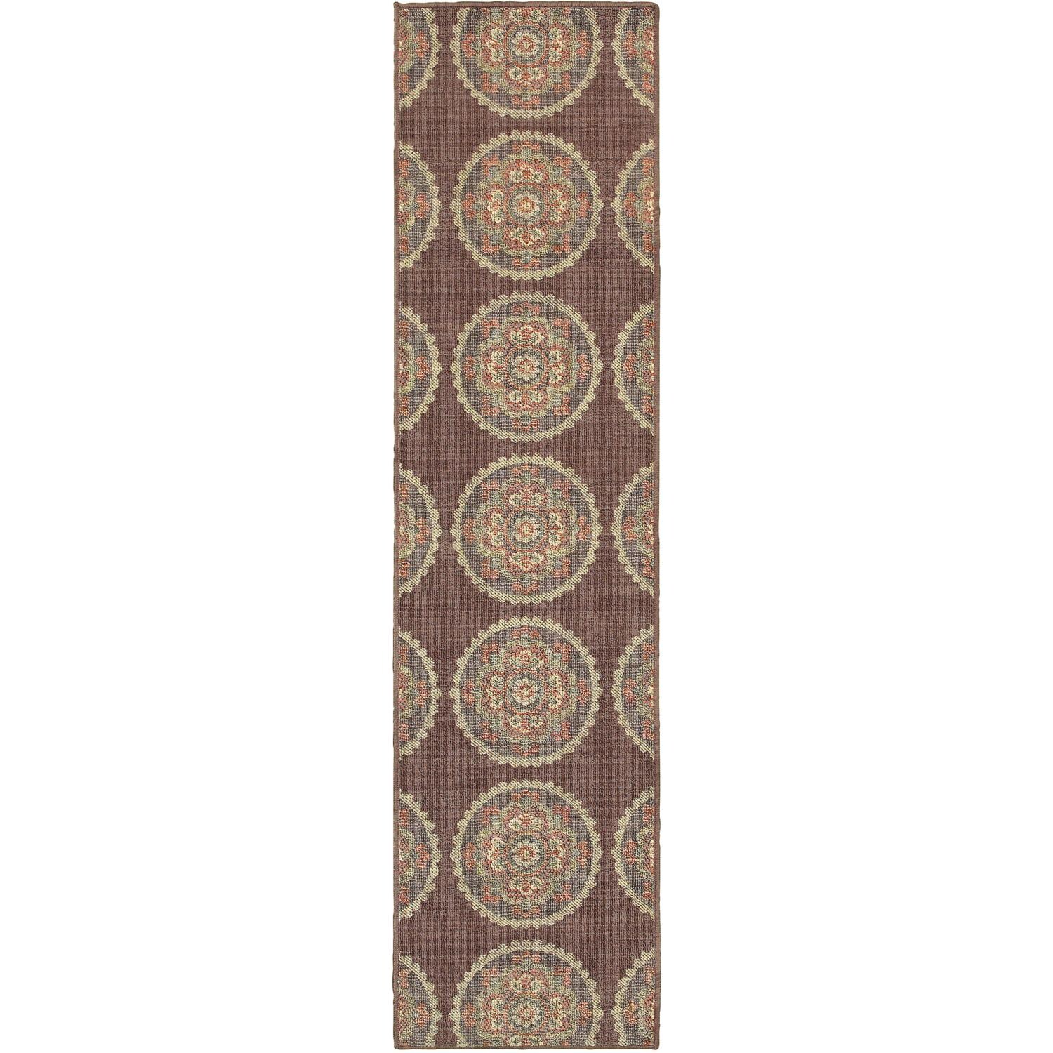 Tommy Bahama Cabana 2 X 8 Indoor/Outdoor Runner By Oriental Weavers - Brown & Multi thumbnail
