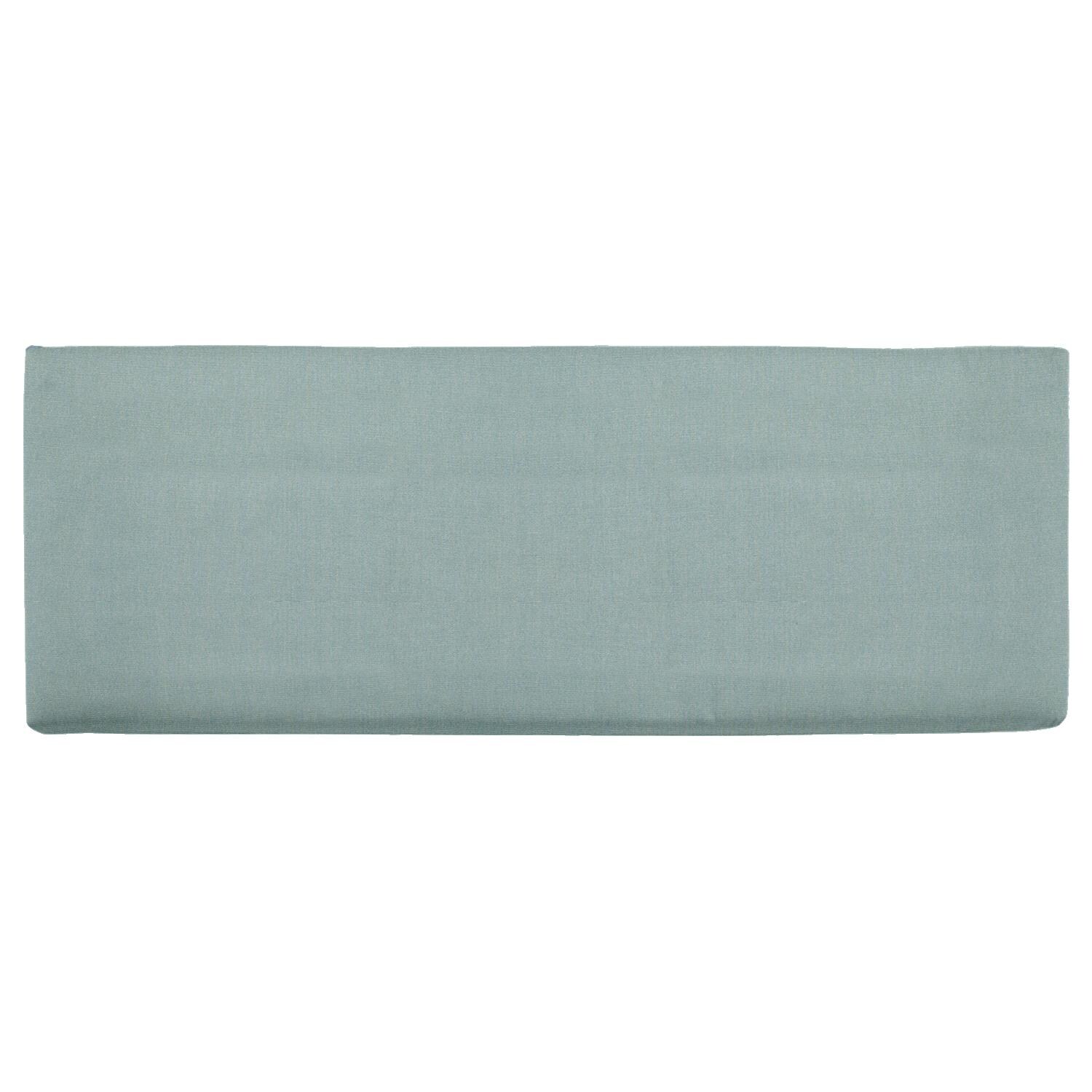 Sunbrella Canvas Spa Medium Outdoor Replacement Bench Cushion W/ Knife Edge By UltimatePatio.com thumbnail