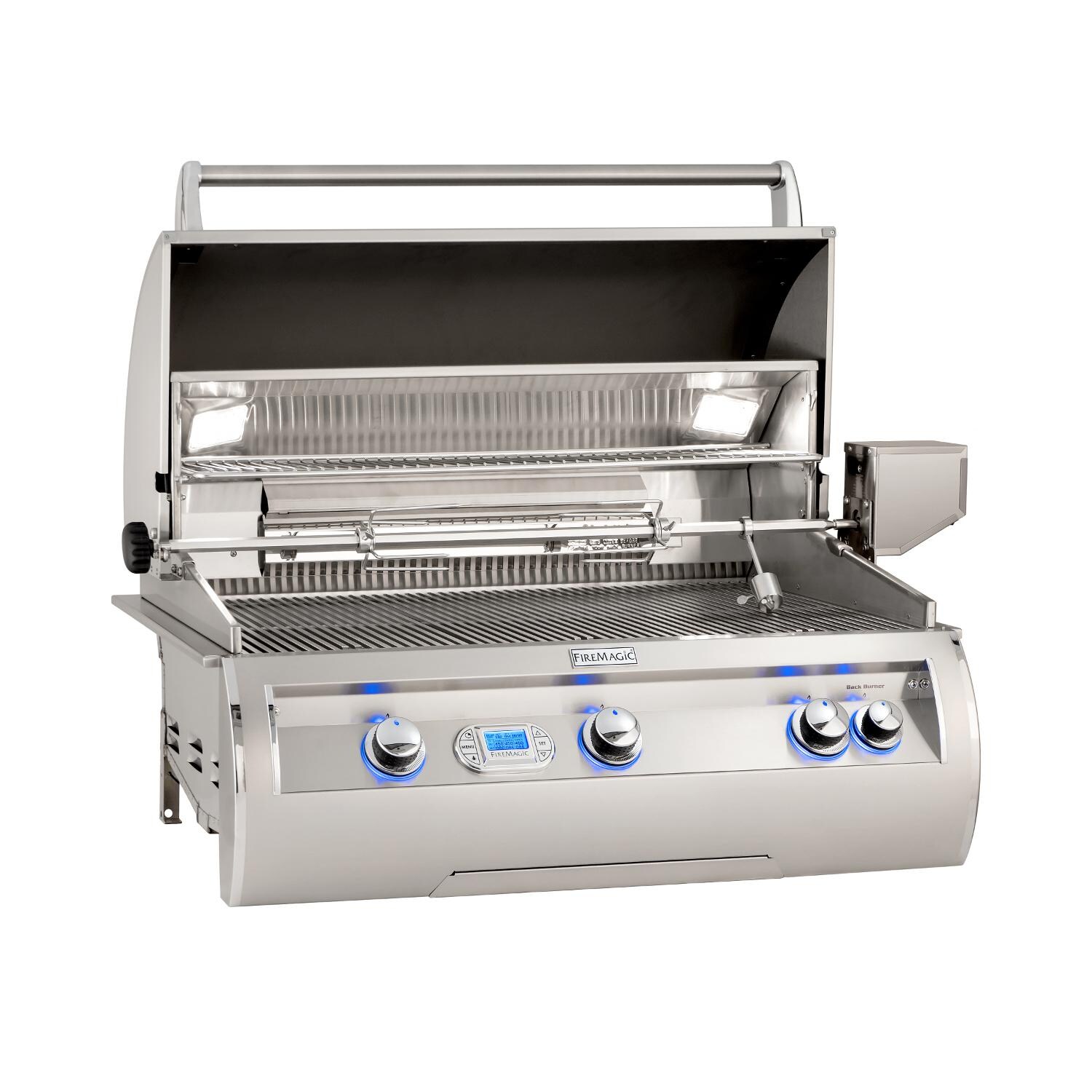 Fire Magic - E790I-8E1P - Echelon Diamond 36-Inch Built-In Propane Gas Grill W/ Rotisserie - Open thumbnail