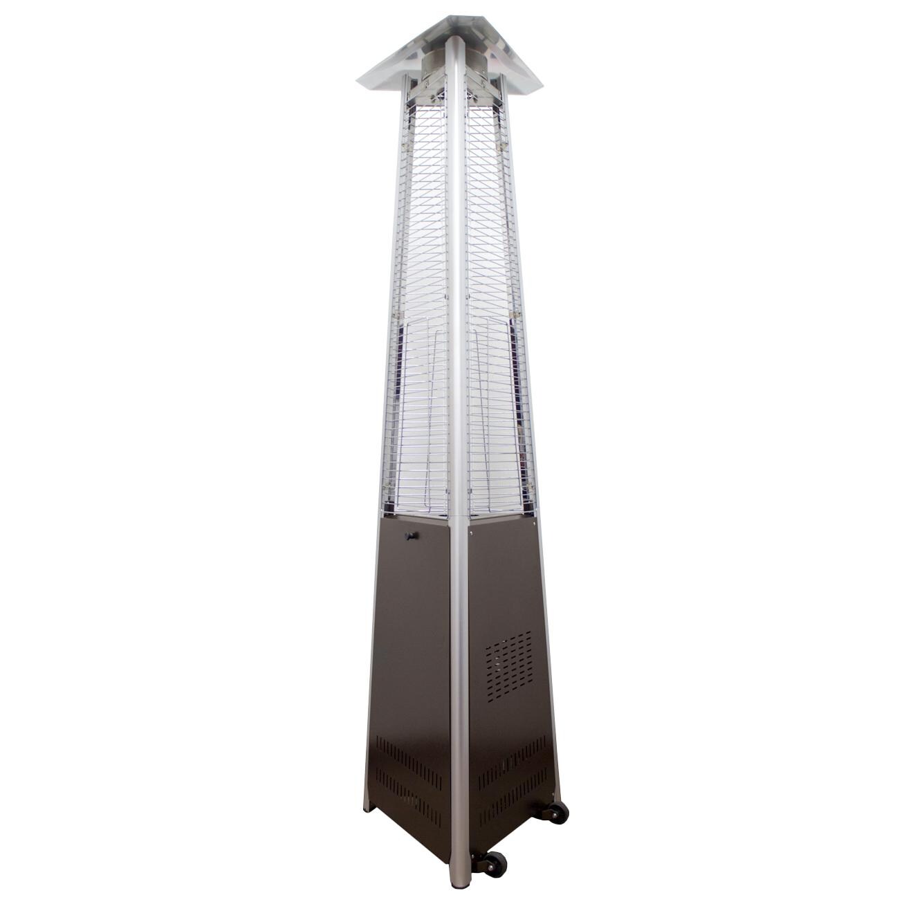 AZ Patio Heaters 38,000 BTU Commercial Propane Gas Patio Heater - Hammered Bronze - HLDS01-CGTHG
